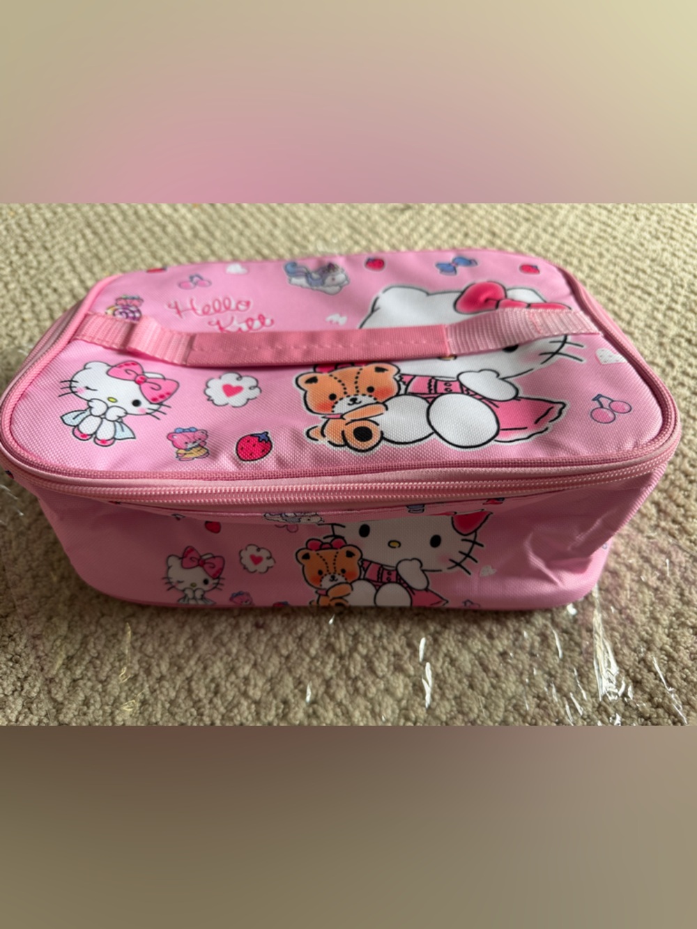 Hello Kitty Pink Lunch Box